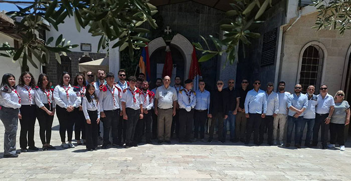 SDHP Damascus ՍԴՀԿ Դամասկոս - ՔՍԱՆ ՀՆՉԱԿԵԱՆ ՌԱՀՎԻՐԱՆԵՐՈՒ 110-րդ ՈԳԵԿՈՉՈՒՄ