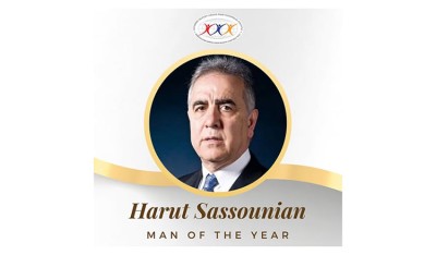 Mr. Harut Sassounian, our 2025 Man of the Year!