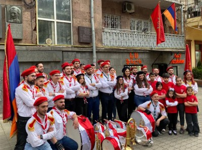 Հոմենմեն Հայ Մարմնազական Միություն Տողանցք Երևանում