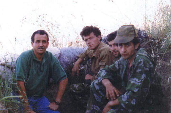 Colonel Narek Aprahamian in Hadrut Artsakh