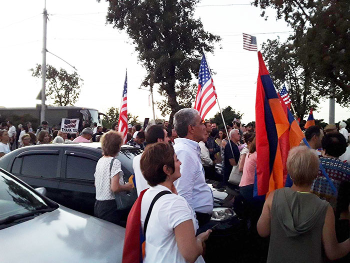 Armenian National Democratic Axis welcomes Nancy Pelosi Visit to Armenia